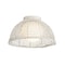 Maxim Lighting Cestino 1-Light Flush Mount, Weathered White 22470WWT - alternate 1